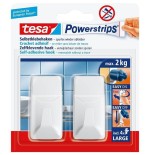 Tesa powerstrips interior gancho toallero blanco