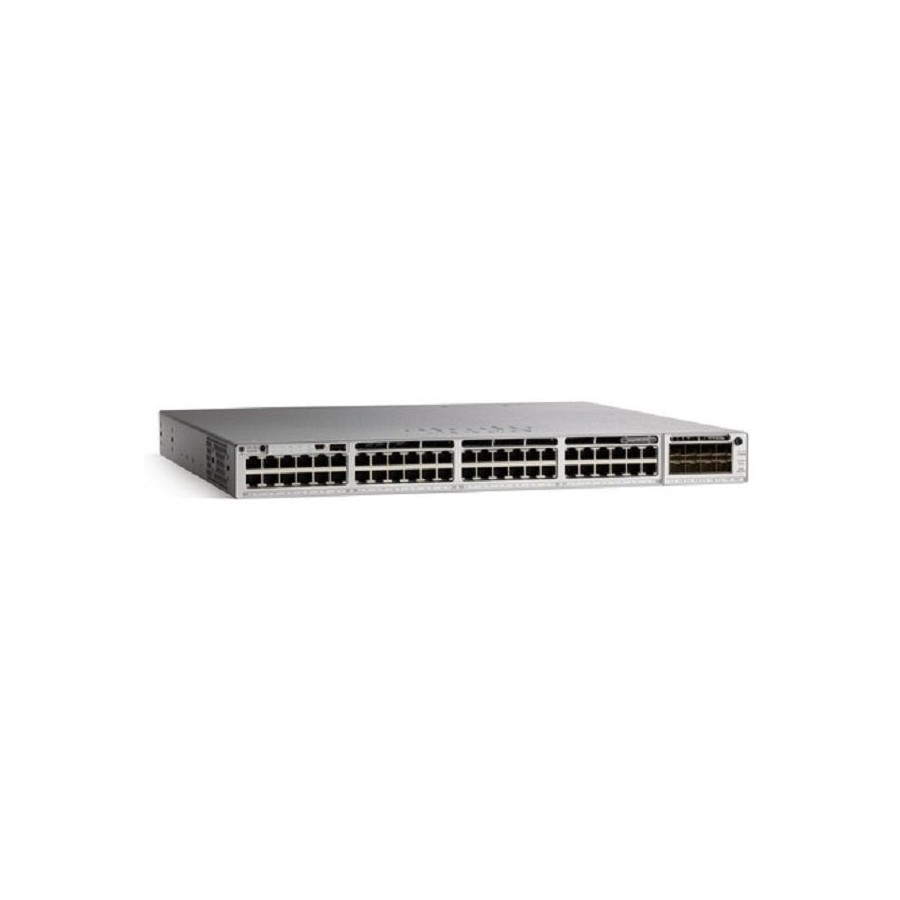 Cisco catalyst c9300-48uxm-e switch gestionado l2/l3 10g ethernet (100/1000/10000) energía sobre ethernet (poe) 1u gris