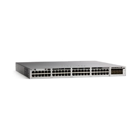 Cisco catalyst c9300-48uxm-e switch gestionado l2/l3 10g ethernet (100/1000/10000) energía sobre ethernet (poe) 1u gris
