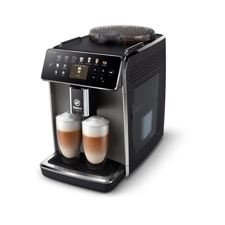 Saeco cafetera espresso totalmente automática para 16 bebidas
