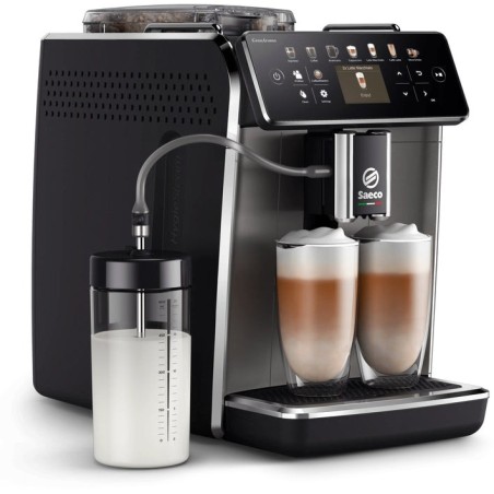 Saeco cafetera espresso totalmente automática para 16 bebidas
