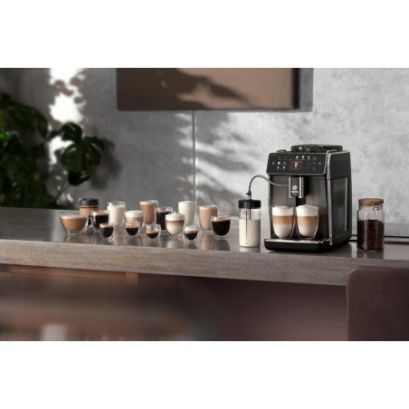 Saeco cafetera espresso totalmente automática para 16 bebidas