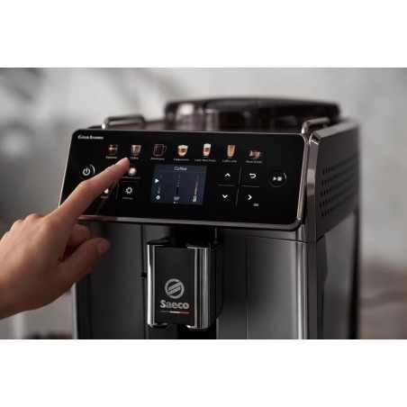 Saeco cafetera espresso totalmente automática para 16 bebidas