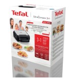 Tefal ultracompact 3in1 sw383d10 parrilla eléctrica de contacto