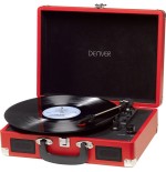 Tocadiscos denver vpl-120 rojo