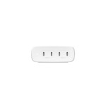 Cargador de pared belkin 4 puertos usb-c gan 200w, blanco