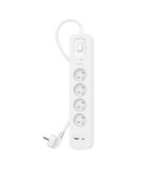 Belkin srb001ca2m limitador de tensión blanco 4 salidas ac 2 m