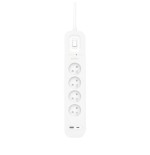 Belkin srb001ca2m limitador de tensión blanco 4 salidas ac 2 m