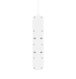 Belkin srb001ca2m limitador de tensión blanco 4 salidas ac 2 m