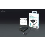I-tec usb-a/usb-c dual 4k/60 hz displayport video adapter