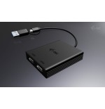 I-tec usb-a/usb-c dual 4k/60 hz displayport video adapter
