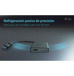 I-tec usb-a/usb-c dual 4k/60 hz displayport video adapter