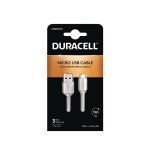 Cable usb 2.0 duracell usb5013w usb macho microusb macho 1m blanco