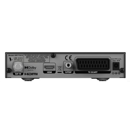 Strong srt7815 dvb-s2 hd+ receiver