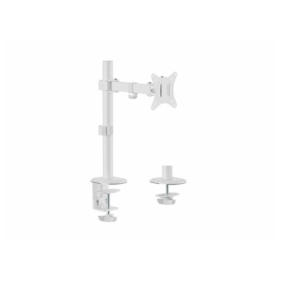 Soporte de mesa equip 650166 para 1 pantalla 17"-32" brazo inclinable y giratorio 360 color blanco