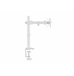 Soporte de mesa equip 650166 para 1 pantalla 17"-32" brazo inclinable y giratorio 360 color blanco
