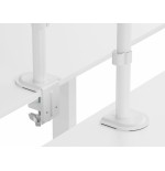 Soporte de mesa equip 650166 para 1 pantalla 17"-32" brazo inclinable y giratorio 360 color blanco