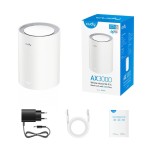 Cudy ax3000 sistema wifi 6 mesh ax3000 2.5g dual band - admite ancho de banda de 20/40/80/160mhz - 1x puerto lan
