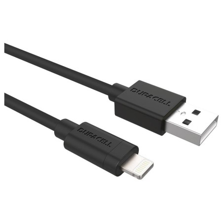 Cable usb lightning duracell usb5022a usb macho lightning macho 2m negro