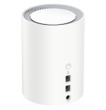 Cudy ax3000 pack de 3 sistemas wifi 6 mesh ax3000 2.5g dual band - admite ancho de banda de 20/40/80/160mhz - 1x puerto