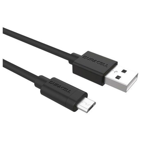 Cable usb duracell usb5023a usb macho microusb macho 2m negro
