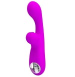 Pretty love - skylar vibrador estimulador púrpura