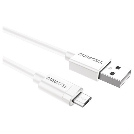 Cable usb 2.0 duracell usb5023w usb macho microusb macho 2m blanco