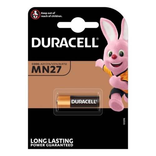 Pila alcalina duracell mn27 12v