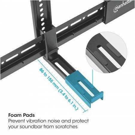 Manhattan soporte universal para barra de sonido