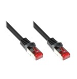 Alcasa 8060-030s cable de red negro 3 m cat6 s/ftp (s-stp)