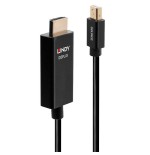 Lindy 40921 cable 1 m mini displayport hdmi negro