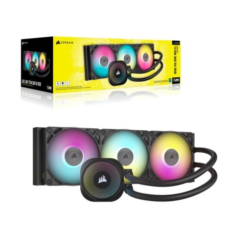 Refrigeración  corsair icue link titan 360 rx rgb líquida cw-9061018-ww