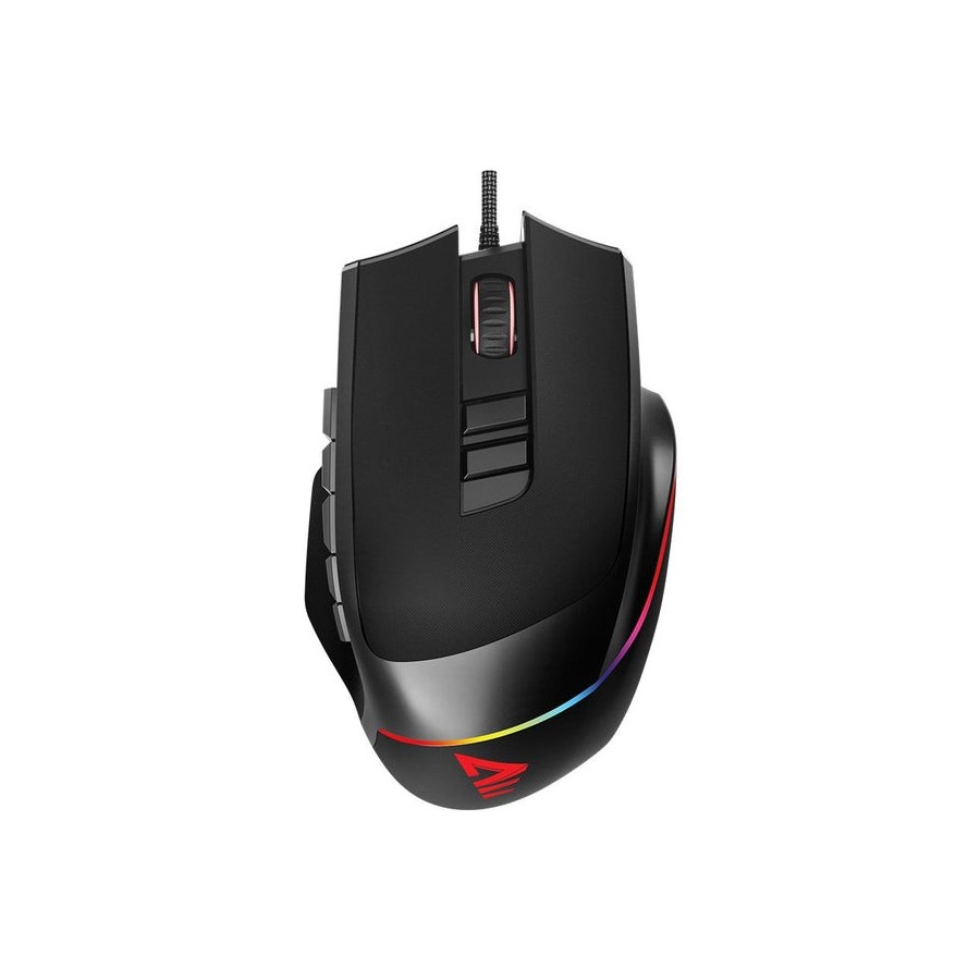 Savio valiant gaming mouse rgb ratón juego mano derecha usb tipo c óptico