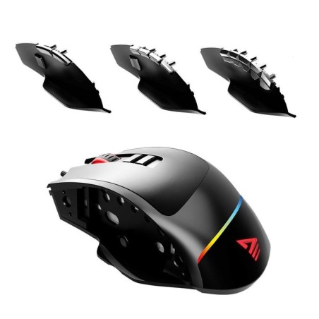 Savio valiant gaming mouse rgb ratón juego mano derecha usb tipo c óptico