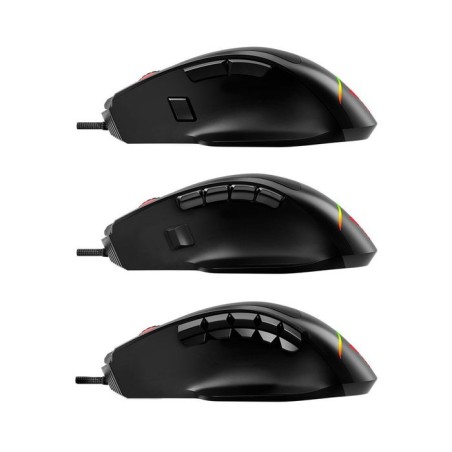 Savio valiant gaming mouse rgb ratón juego mano derecha usb tipo c óptico