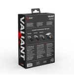 Savio valiant gaming mouse rgb ratón juego mano derecha usb tipo c óptico