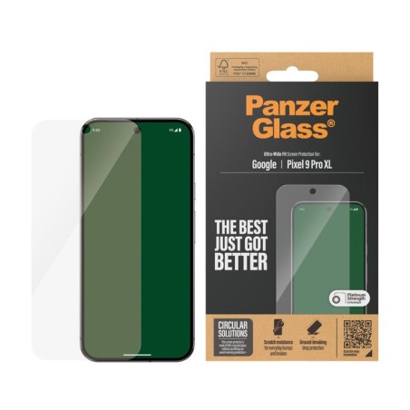 Panzerglass screen protector google new pixel 8 pro ultra-wide fit