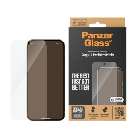 Panzerglass screen protector google new pixel 8 ultra-wide fit
