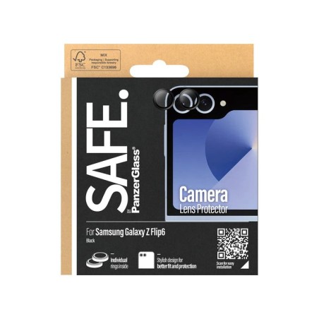 Panzerglass safe. camera lens protector for samsung galaxy z flip6 negro