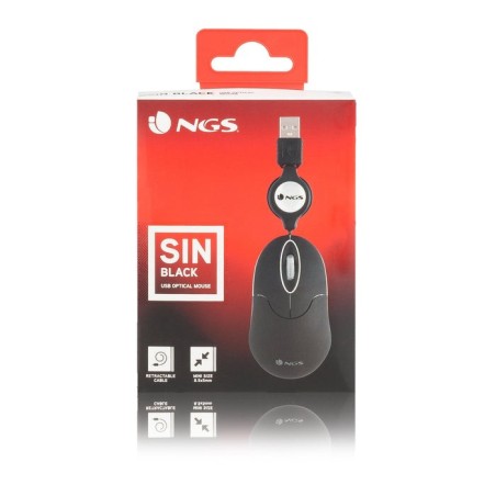 Ratón mini ngs sin hasta 1000 dpi