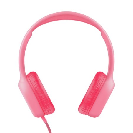 Trust nouna auriculares alámbrico diadema llamadas/música rosa