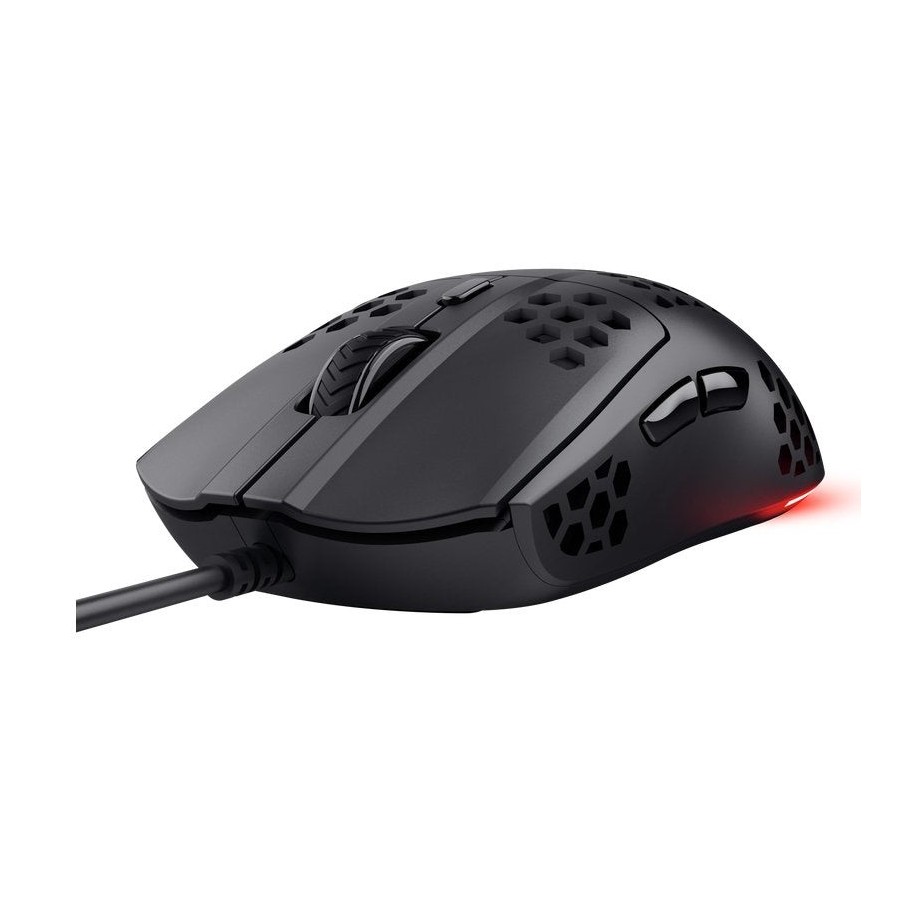 Trust gxt 928 helox ratón juego mano derecha usb tipo a óptico 6400 dpi