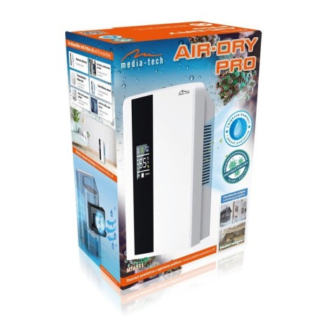 Deshumidificador de aire media-tech air-dry pro mt6531