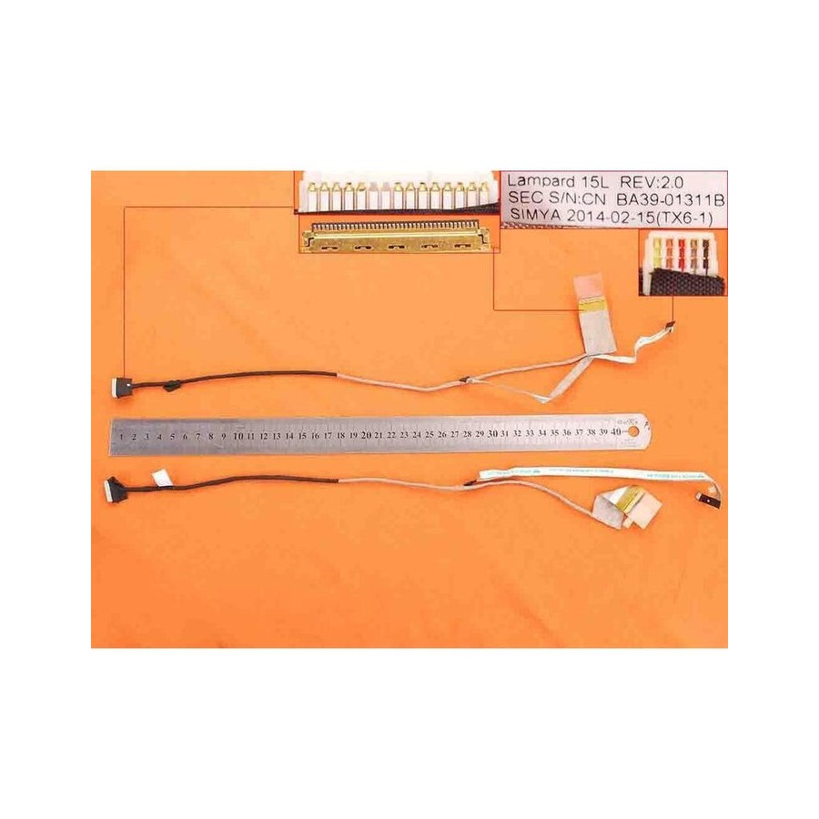 Cable flex para portátil samsung np550p5c np300e5c np300e5v np270e5g ba39 01311b