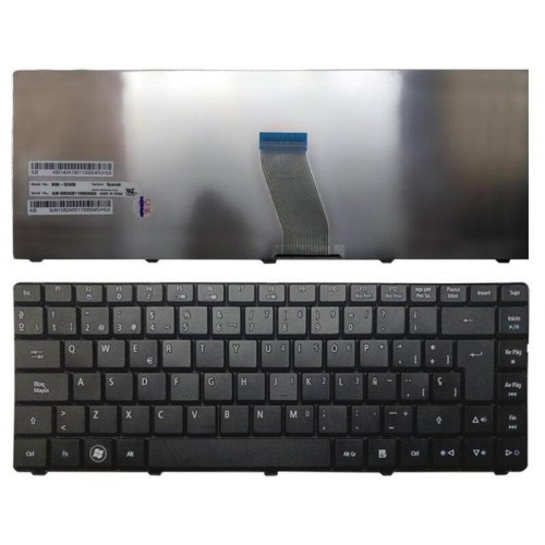 Teclado para portátil acer aspire 4732z emachines d725 d525 gateway nv40 nv42 nv44