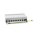 Equip patchpanel 8x rj45 cat6a ftp 1he keymone montage gr
