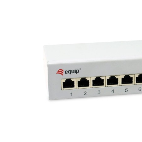Equip patchpanel 8x rj45 cat6a ftp 1he keymone montage gr