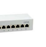 Equip patchpanel 8x rj45 cat6a ftp 1he keymone montage gr