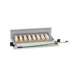 Equip patchpanel 8x rj45 cat6a ftp 1he keymone montage gr
