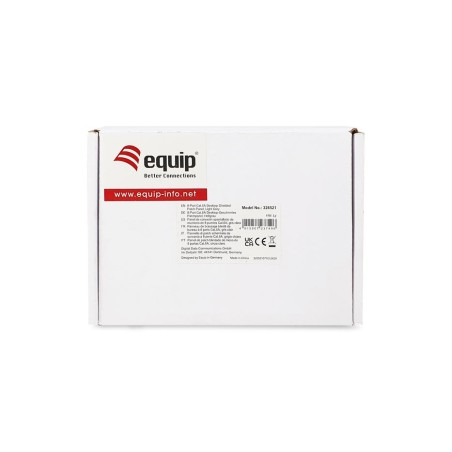 Equip patchpanel 8x rj45 cat6a ftp 1he keymone montage gr